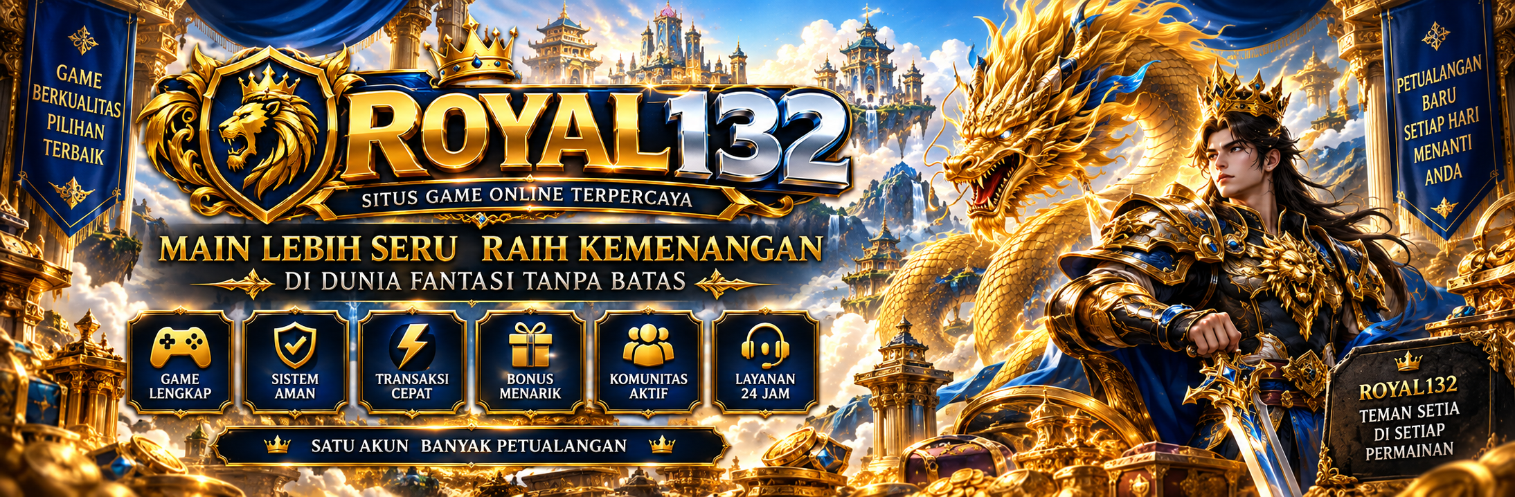 ROYAL132: Performa Visual Game Digital